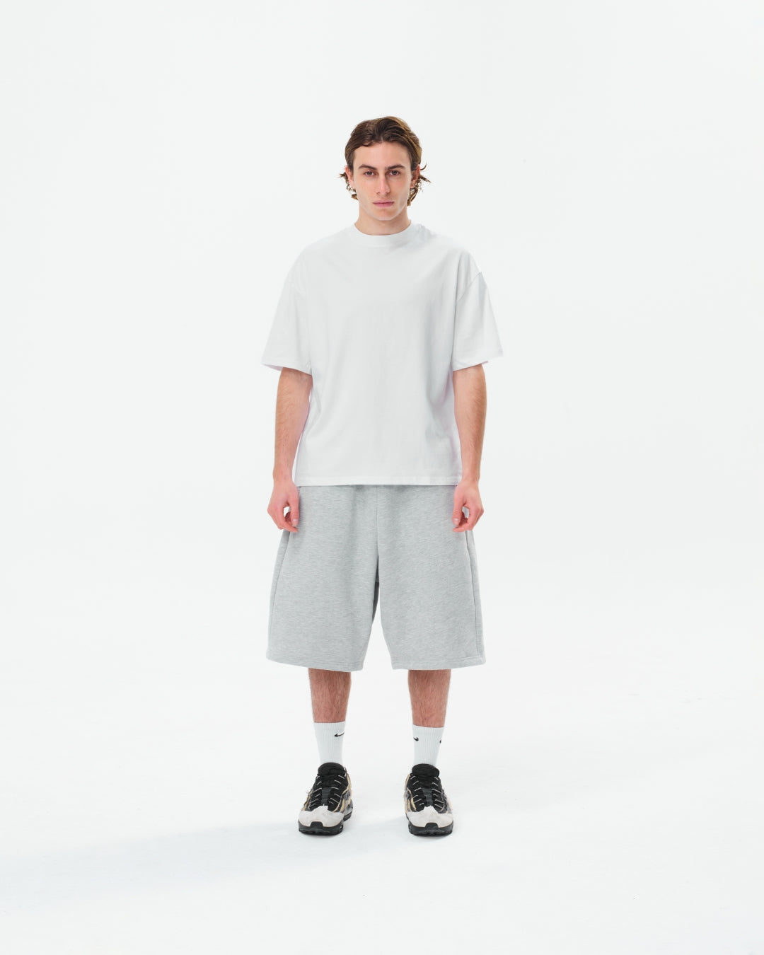 Trackie Shorts (Grey)