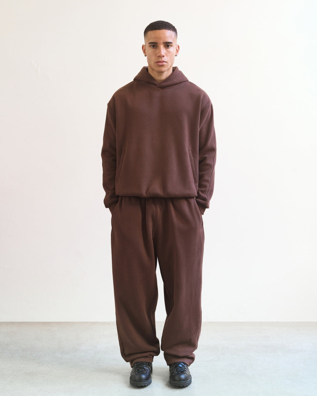 Baggy Trackies (Dark Brown)