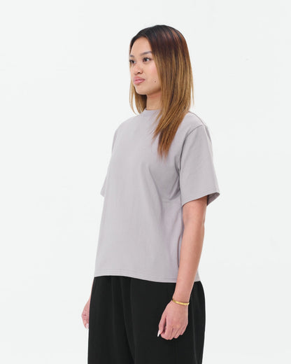 Cropped Basic Tee (Grey)