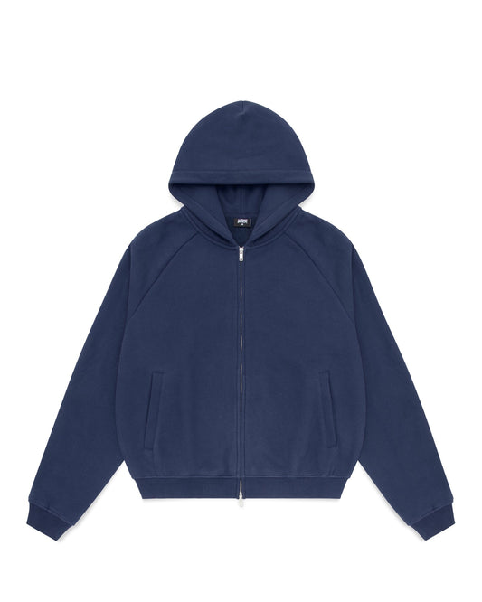 Zip Up Hoodie (Navy)