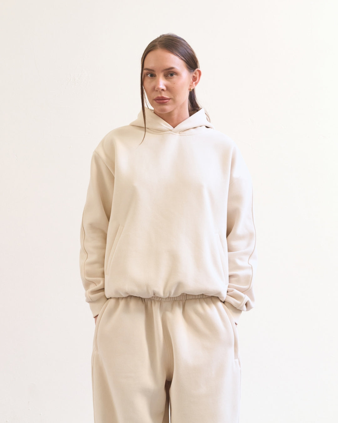Essentials Hoodie (Bone)