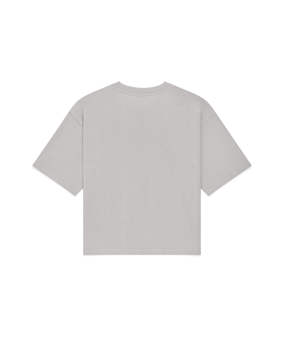 Cropped Basic Tee (Grey)