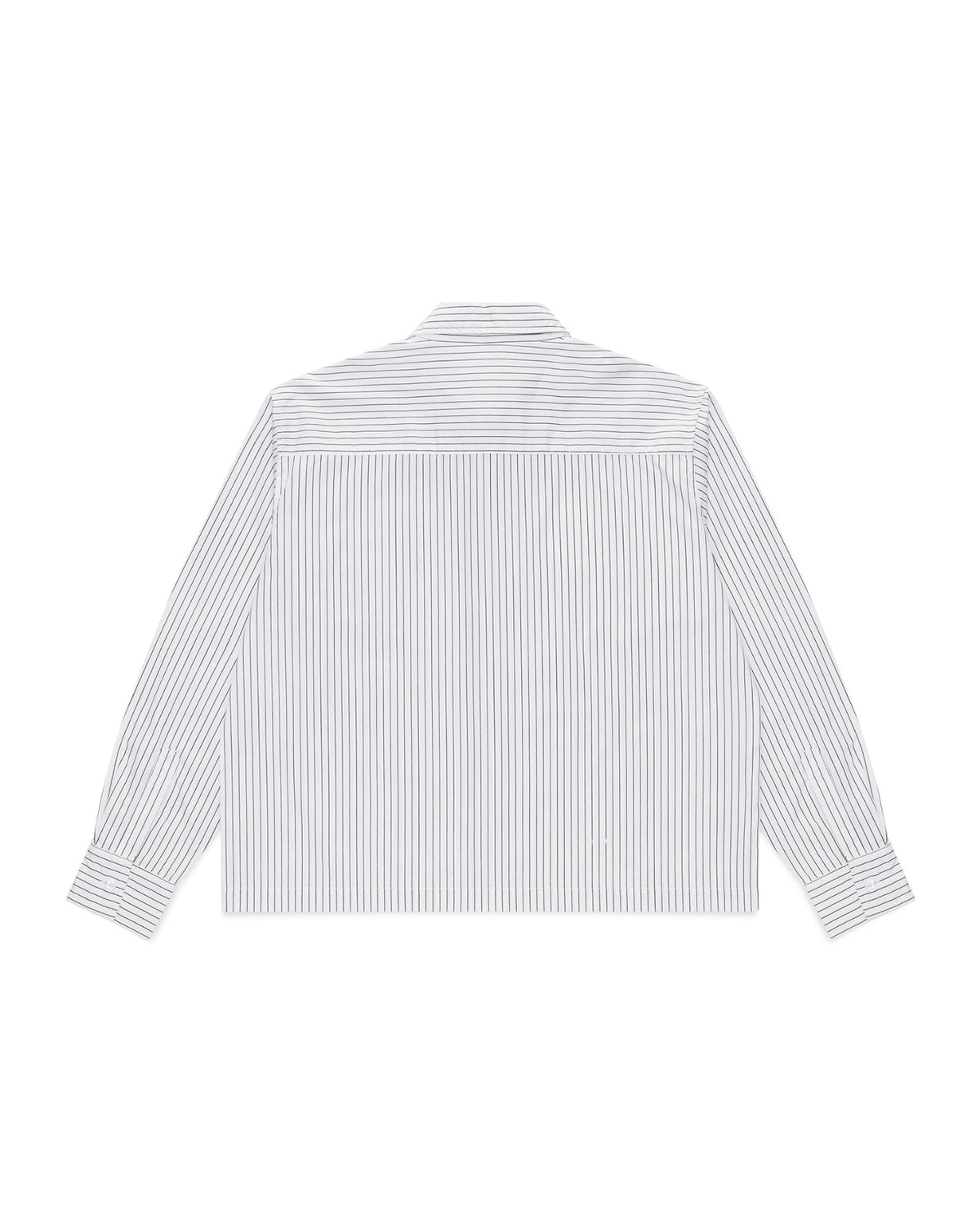 Striped Long Sleeve Shirt (Black/White)