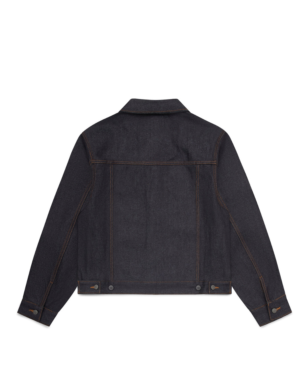 Raw Denim Jacket (Blue Black)