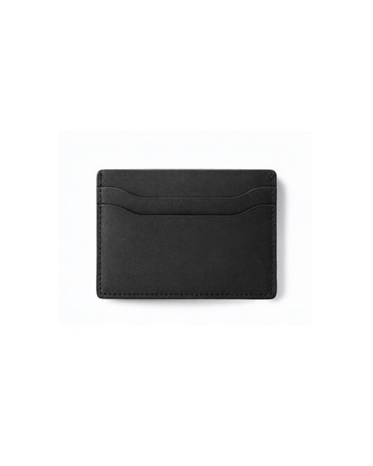Leather Card Holder (Black)