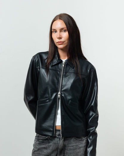 Leather Jacket (Black)