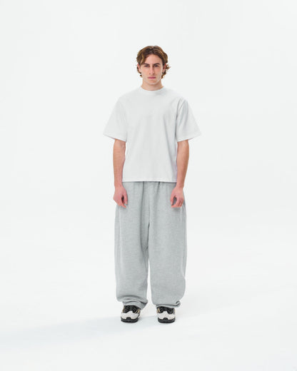 Cropped Basic Tee (White)
