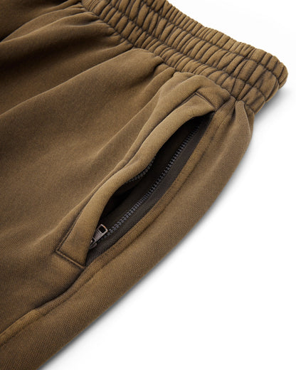 Baggy Trackies (Washed Olive)