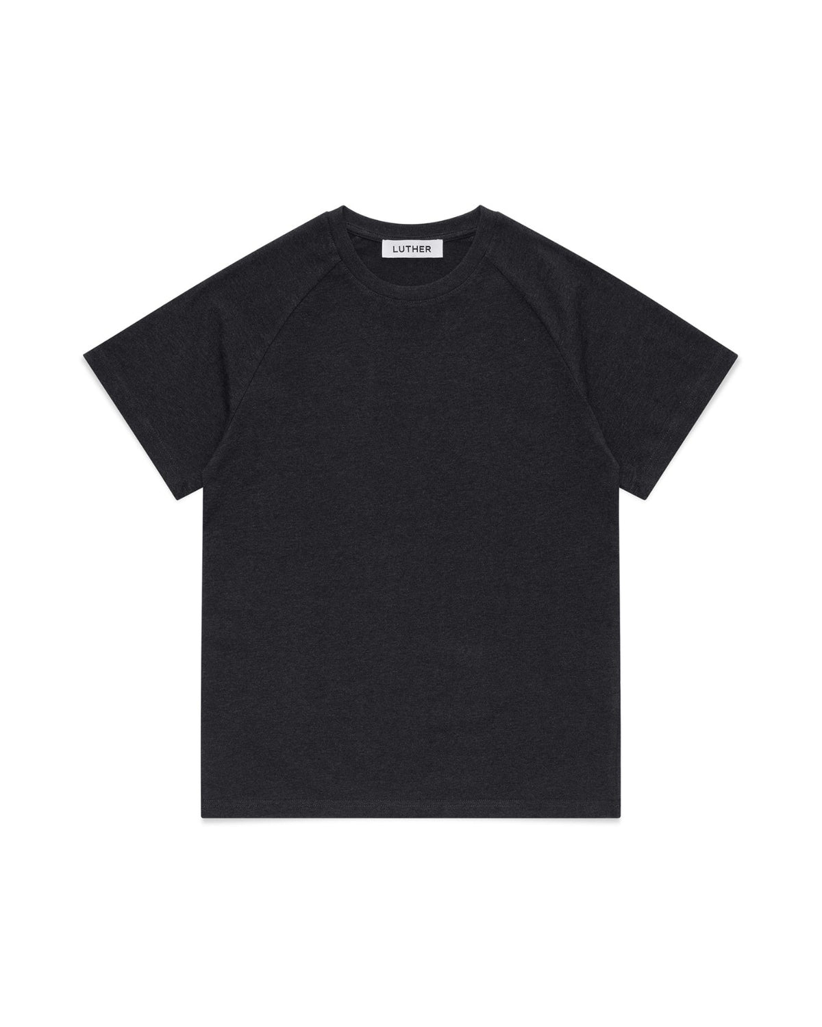 Fitted Raglan Tee (Dark Grey)