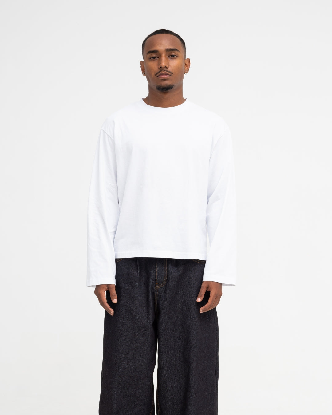 Long Sleeve Tee (White)