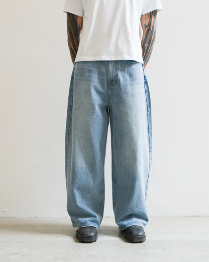 Super Baggy Jeans (Washed Blue)