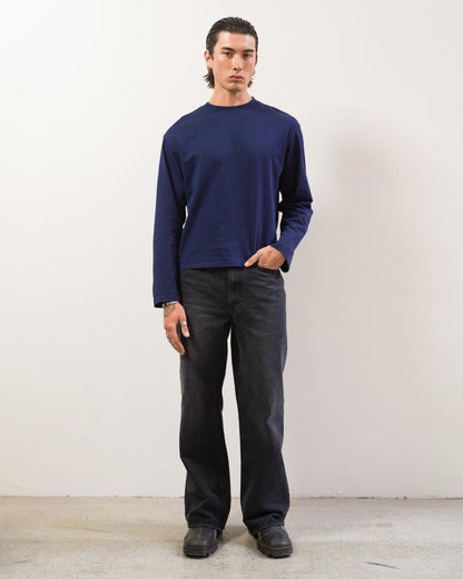 Long Sleeve Tee (Navy)