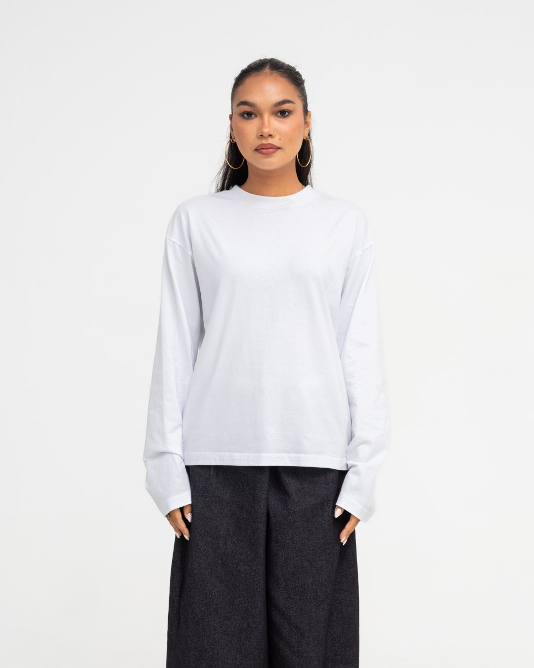 Long Sleeve Tee (White)