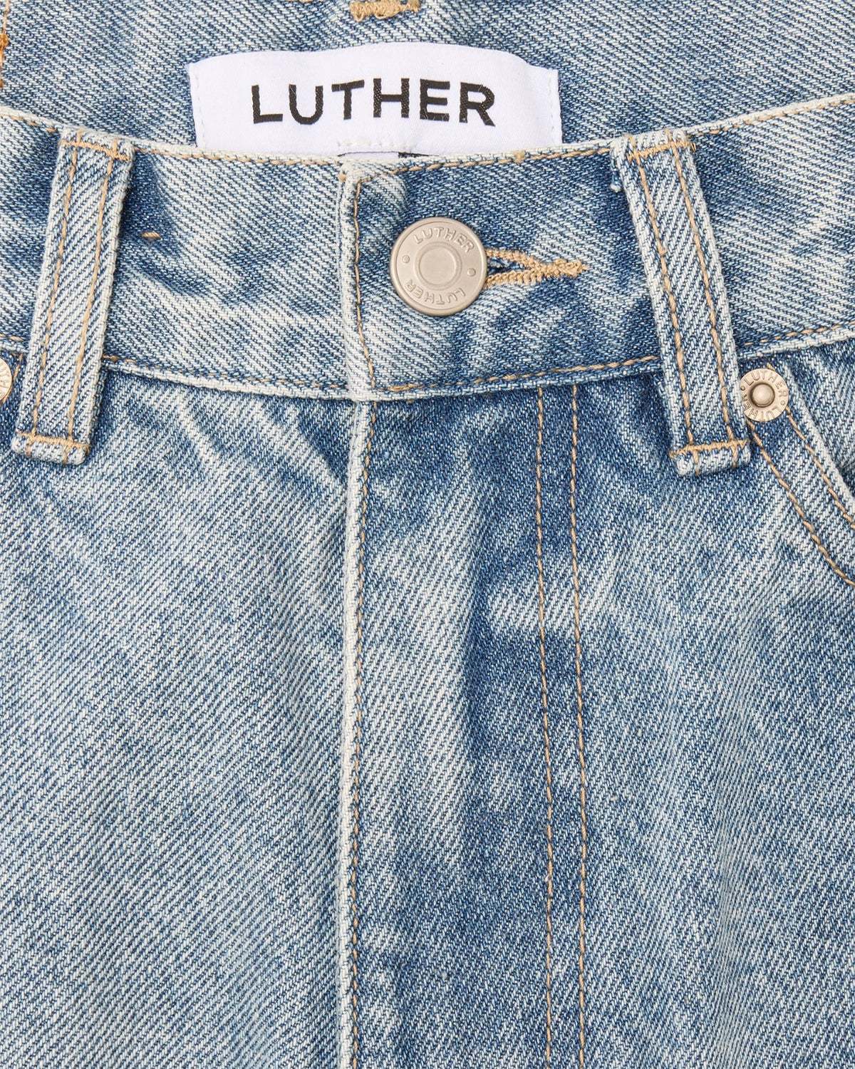Regular Fit Jeans (Washed Blue)