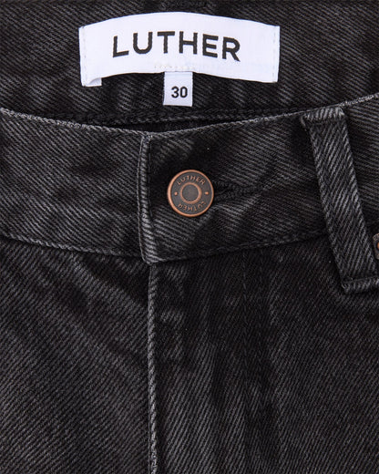 Wide Leg Jeans (Vintage Black)