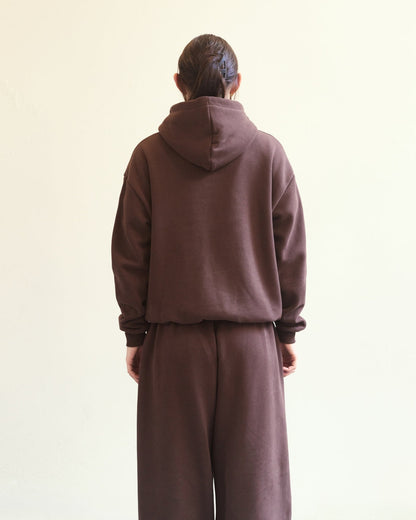 Essentials Hoodie (Dark Brown)
