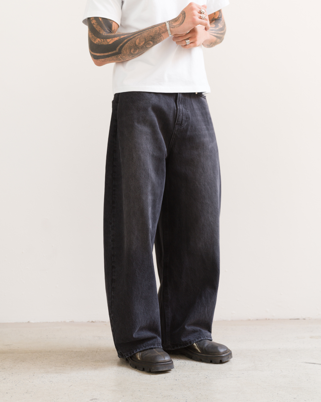 Super Baggy Jeans (Vintage Black)