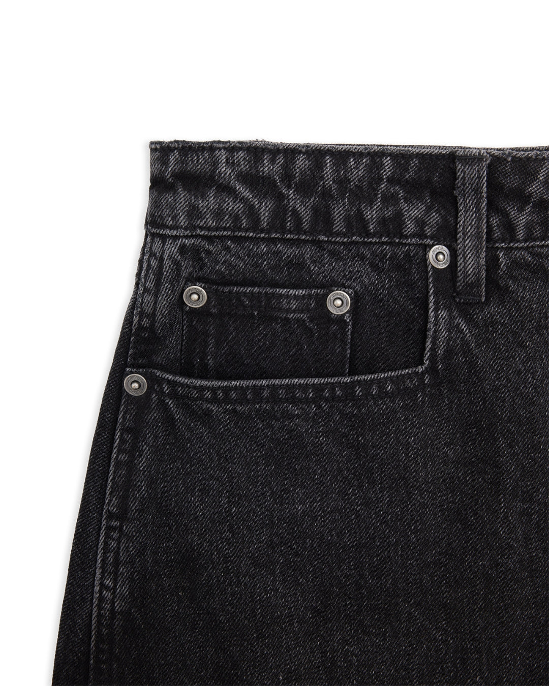 Balloon Denim (Washed Black)