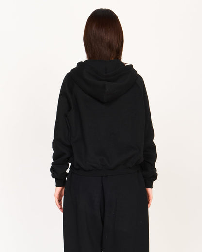 Zip Up Hoodie (Black)
