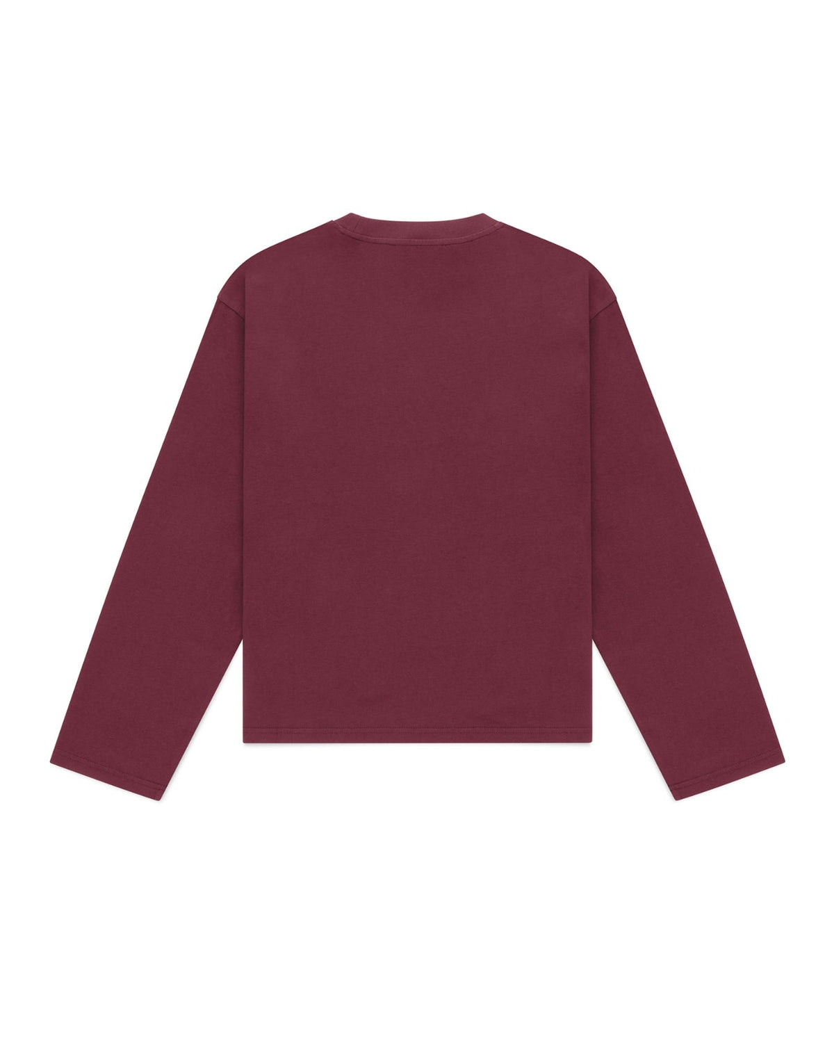Long Sleeve Tee (Burgundy)